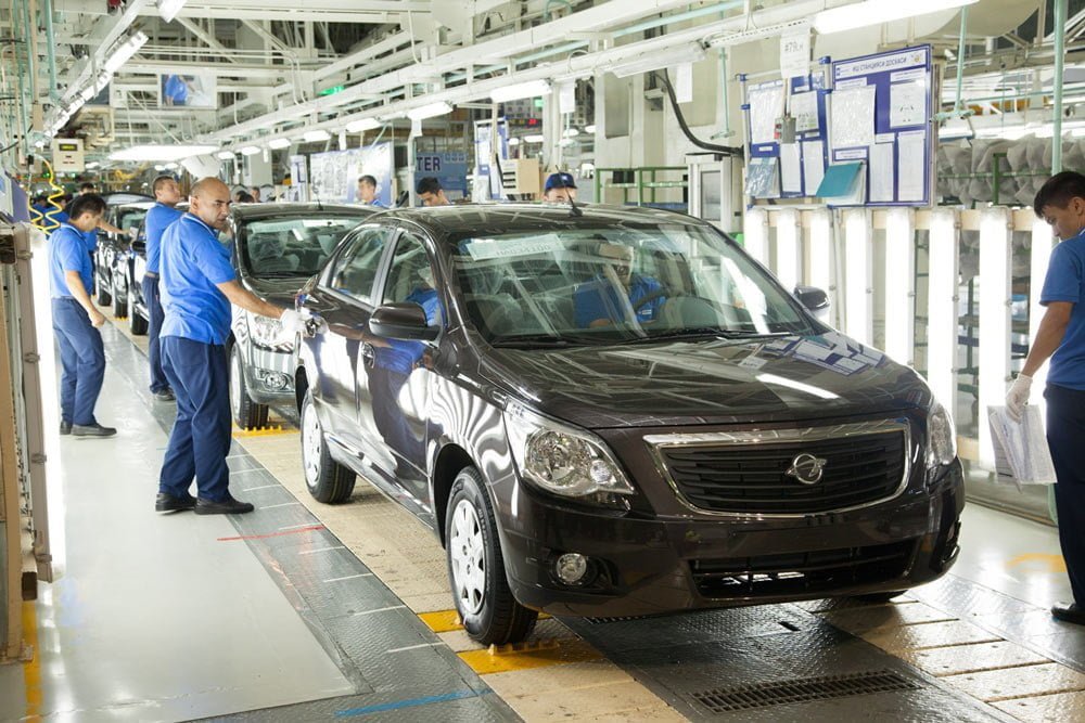 пост контроля качества GM Uzbekistan 