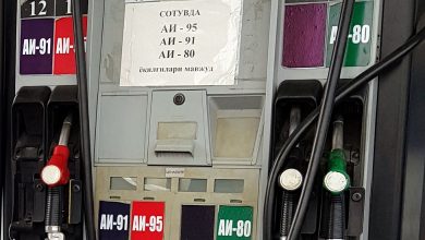 Цена бензина в Узбекистане