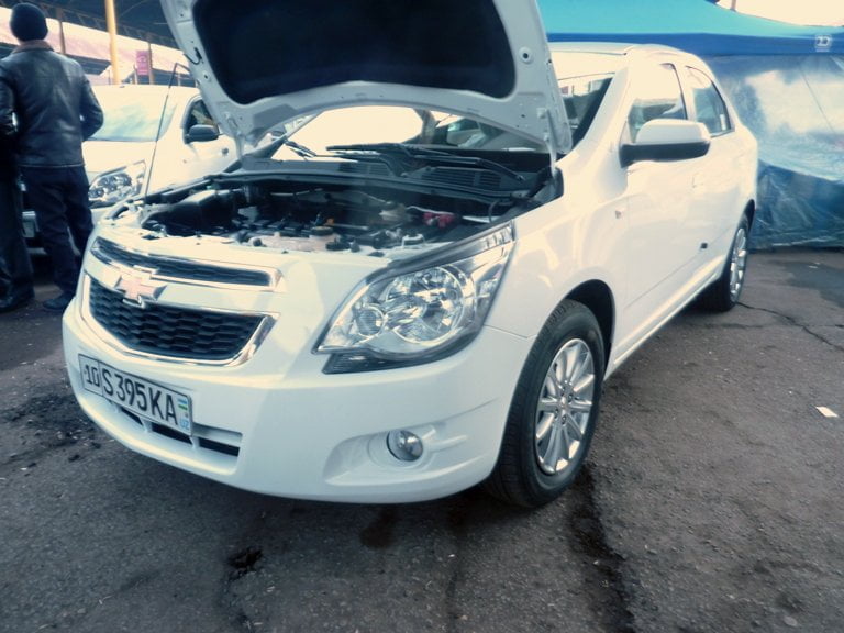 Chevrolet Cobalt LTZ, "Четвертая позиция", АКПП, год выпуска: 2014; Пробег: 90000 км.<br />Цена: 79 540 000 сумов.