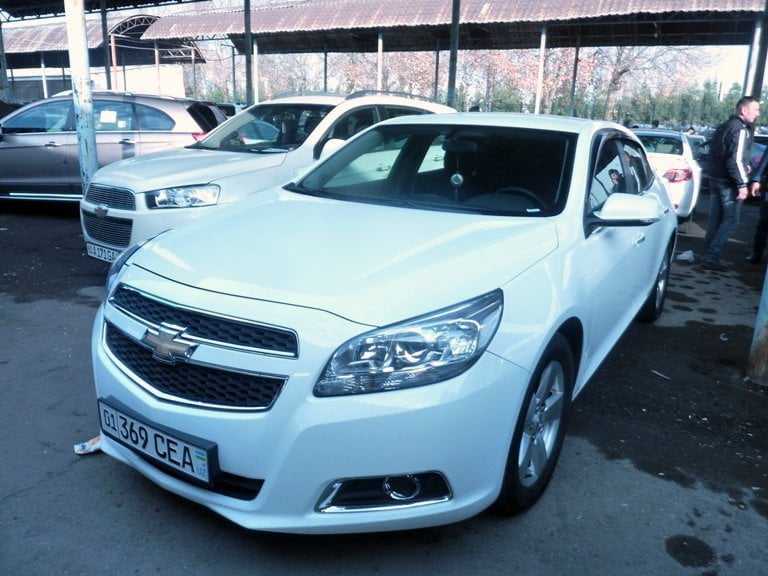 Chevrolet Malibu, "Перваяпозиция", год выпуска: 2012/2016; Пробег: 60000 км.<br />Цена: 131 200 000 сумов.