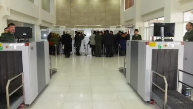 Узбекистан Таможня на границе с Казахстаном