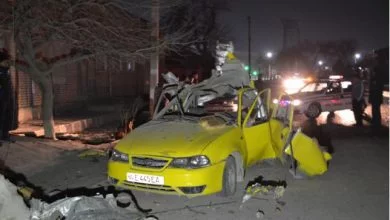Взрыв ГБО Нексия