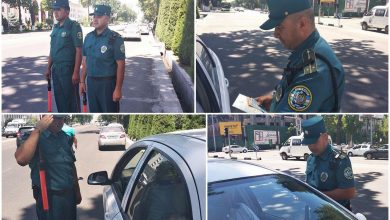 Инспекторы ГАИ в Ташкенте тестируют нательные видео-камеры Инспекторы ГАИ Видеорегистраторы и камеры на теле