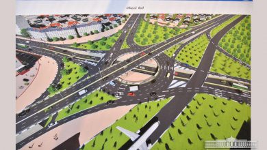 Развязка на Ахангаранском шоссе и улице Паркентской у ТАПОиЧ и Корзинки Авиатор