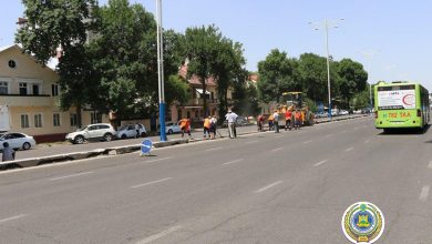 Новые-старые перекрестки и развороты на улицах Ташкента - 8 Улица Мукими перекресток