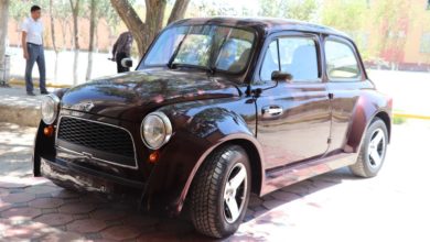 Горбатый Запорожец с фарами Малибу