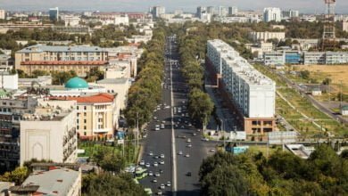 Дороги в Ташкенте проспект Навои