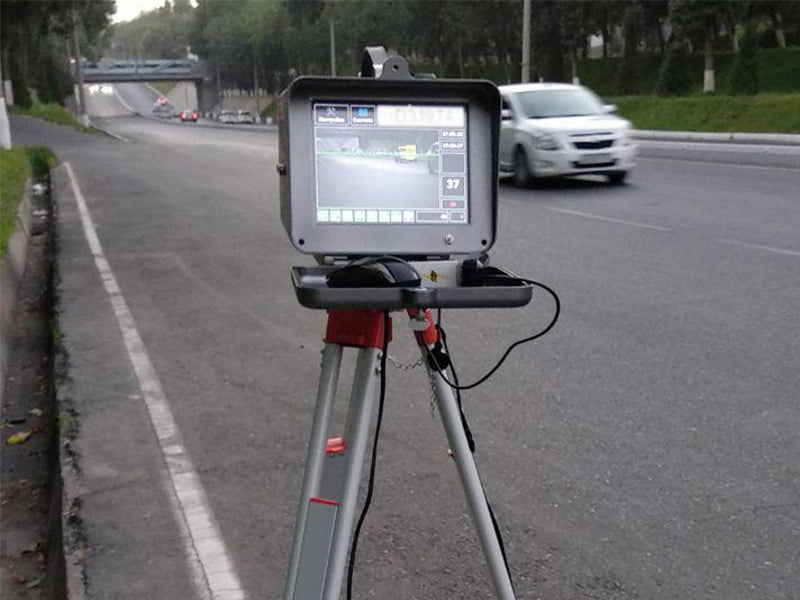 Переносной радар в Ташкенте ГАИ Ташкента с мобильными радарами