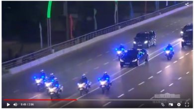 Кортеж Владимира Путина в Ташкенте (видео) Pullman Guard v221 Ташкент