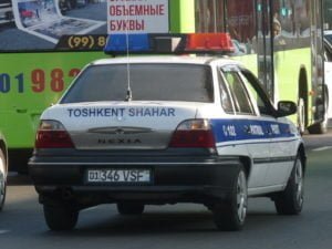 Специальные серии автомобильных номеров в Узбекистане