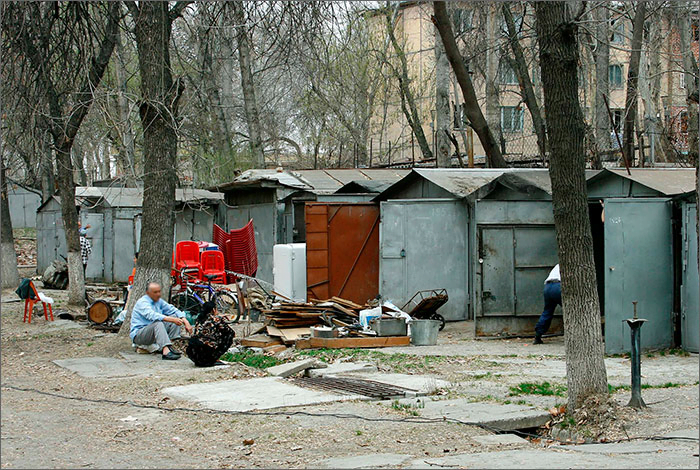 как сносят гаражи в Ташкенте