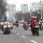 Новогодний мото-парад в Ташкенте (фото) Новогодний мото-парад в Ташкенте (фото)