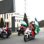 Новогодний мото-парад в Ташкенте (фото) Новогодний мото-парад в Ташкенте (фото)