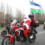Новогодний мото-парад в Ташкенте (фото) Новогодний мото-парад в Ташкенте (фото)