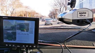 автоматические камеры в машине ГАИ в Ташкенте