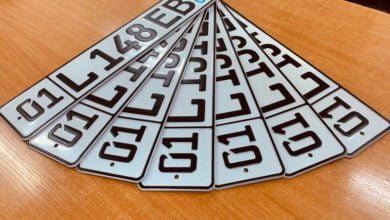 Автомобильные номера в Узбекистане