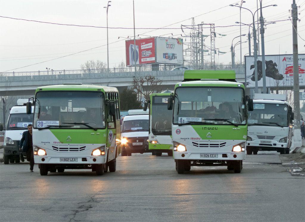 Автобусы ISUZU в Ташкенте