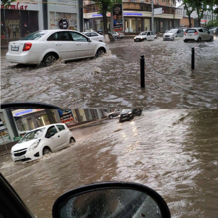 Ташкент затопило — город в очередной раз оказался не готов к весенним дождям - 2