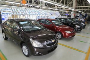 Chevrolet Cobalt и другие модели на заводе GM Uzbekistan