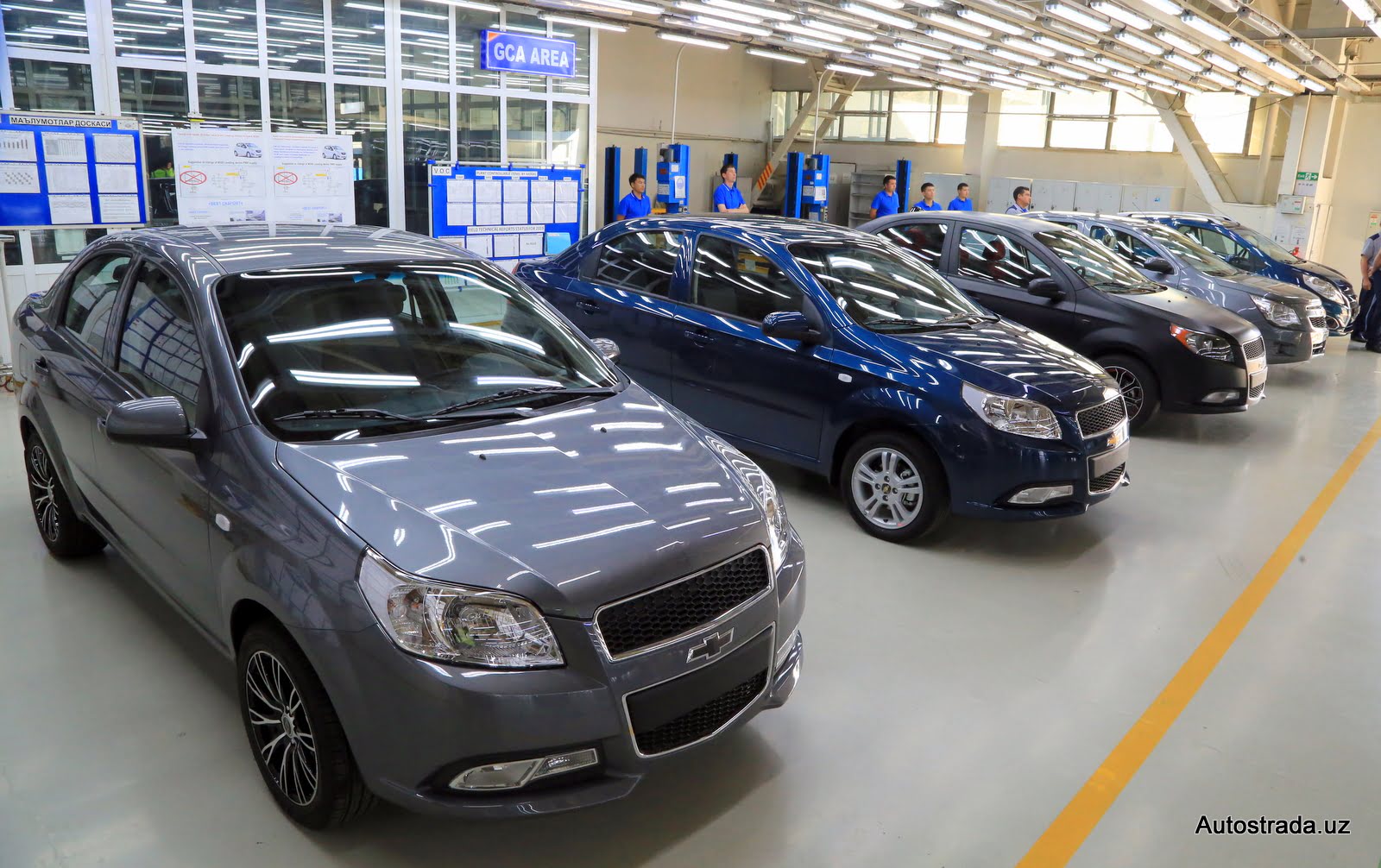 В Таджикистане откроется завод UzAuto Motors