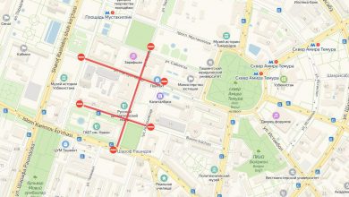 В Ташкенте на 4 дня перекроют центральные улицы