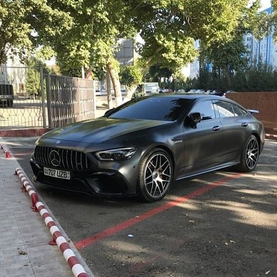 Mercedes Benz AMG GT 4 в Узбекистане — находится в пользовании зятя президента Отабека Умарова