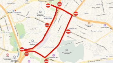 Завтра утром закроют несколько улиц для движения (карта)