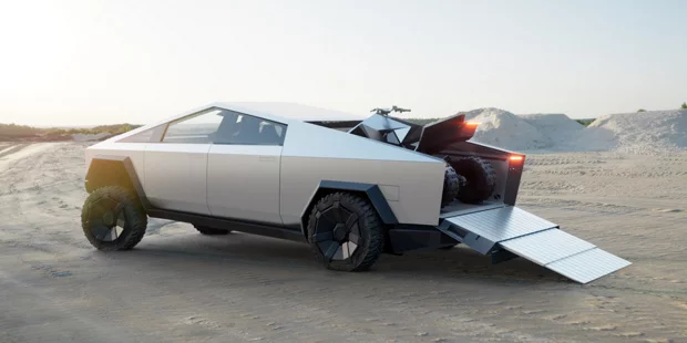 Tesla Cybertruck — бронированный электрический пикап за $40,000 - 1 Tesla Cybertruck — бронированный электрический пикап за $40,000 - 1