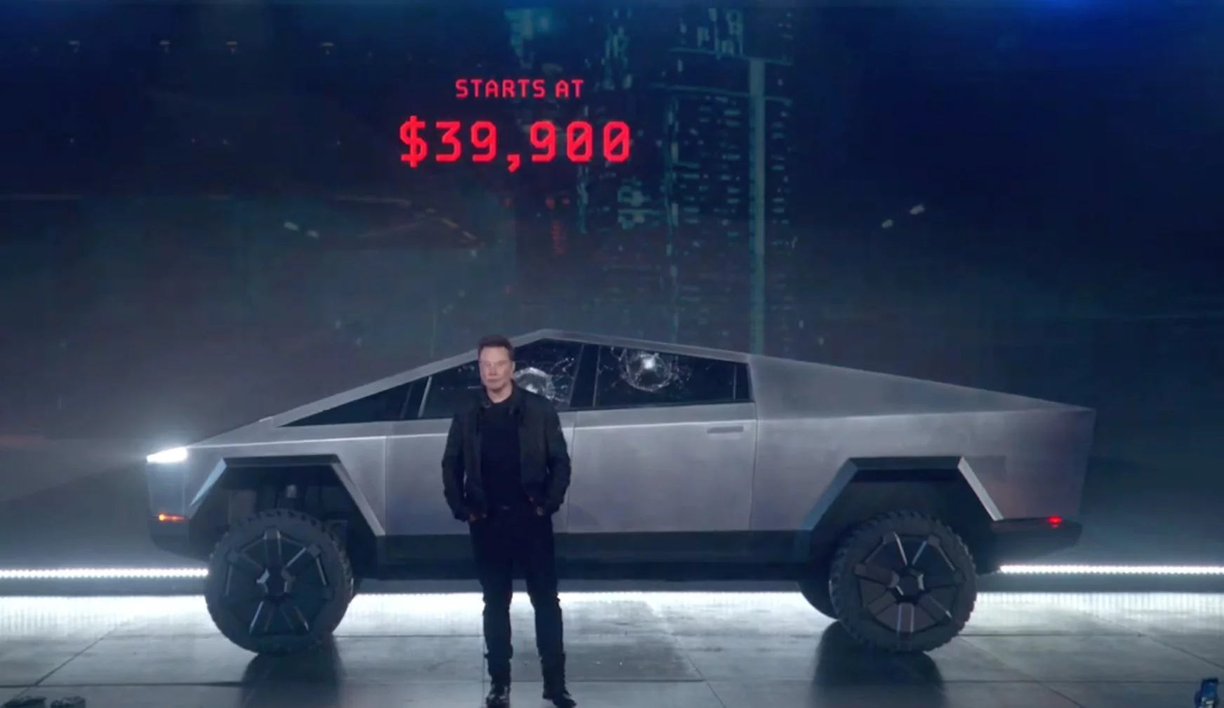 Tesla Cybertruck — бронированный электрический пикап за $40,000 Tesla Cybertruck— бронированный электрический пикап за $40,000