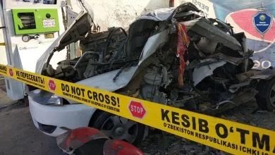 На газовой заправке в Андижанской области произошел взрыв