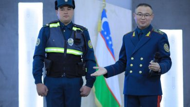 Новую форму и экипировку инспекторов ГАИ показали в Ташкенте Новую форму и экипировку инспекторов ГАИ показали в Ташкенте
