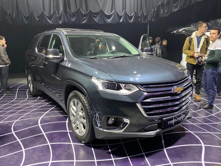 Chevrolet Traverse презентовали в Ташкенте