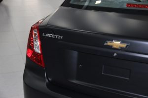 Lacetti матового черного цвета в топовой комплектации