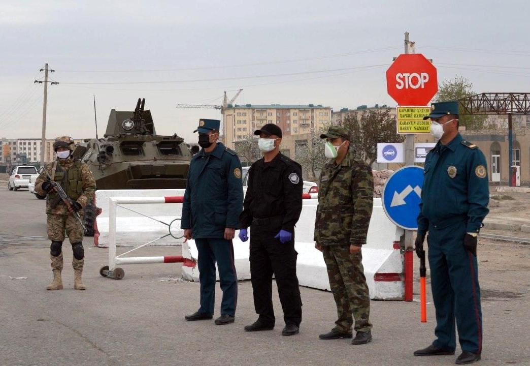 Карантин в Ташкенте - перекрыты все въезды в город