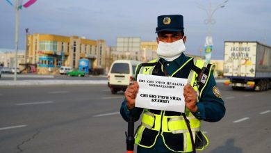 ГАИ прекратит прием штрафов, сдачу экзаменов и прохождение техосмотра Инспектор ДПС (ГАИ) в Ташкенте, призывает водителей остаться дома из-за коронавируса COVID-19