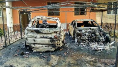 BMW X5 и Mercedes-Benz GLC сгорели в Ташкенте 8 марта