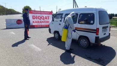 Эпика столкнулась с каретой скорой помощи в Ташкенте (видео)