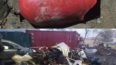 В результате взрыва газа Нексия была полностью уничтожена, а еще 4 автомобиля (Nexia-3, Spark и 2 Matiz), припаркованные рядом были повреждены.