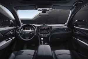 Интерьер салона Chevrolet Equinox 2022 модельного года. Топовая версия RS.