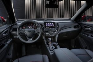 Салон Chevrolet Equinox, рестайлинг 2022 модельного года