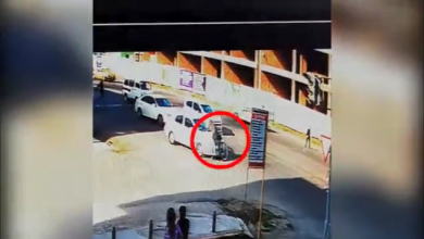 В Самарканде водитель сбил пьяного велосипедиста (видео 18+)