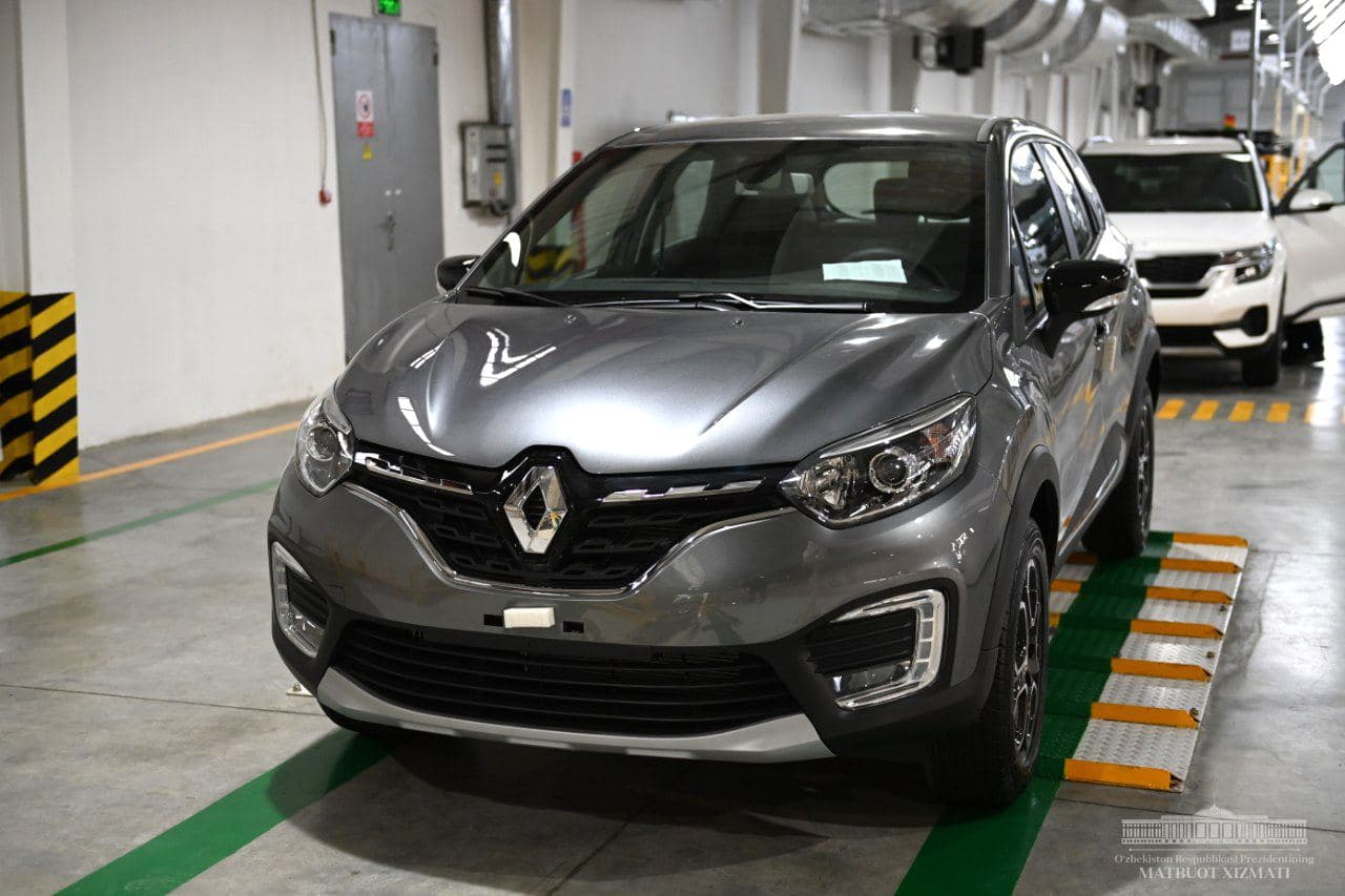 Renault Kaptur на заводе в Джизаке