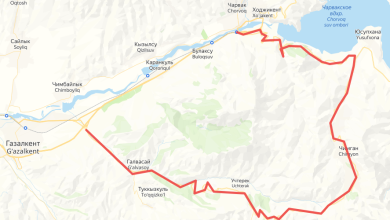 Движение в Чимгане будет односторонним до 10 января (карта) Движение в Чимгане будет односторонним до 10 января (карта)