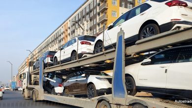 Как изменились цены на автомобили UzAuto Motors (GM Uzbekistan) с 2017 года, и когда будет следующее повышение? Трейлер с автомобилями Chevrolet Equinox в Ташкенте