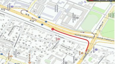 Съезд с Малой кольцевой в сторону Паркентского рынка закроют