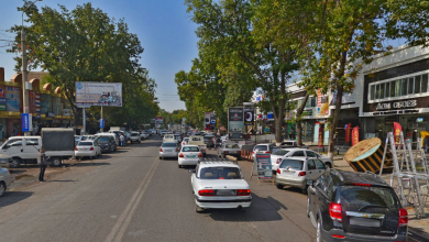 Камеры теперь штрафуют за неправильную парковку у рынка Джами