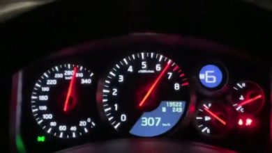 310 км/ч по ночному Ташкенту - видео