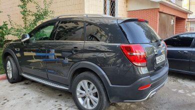 Тонированная Chevrolet Captiva в Ташкенте
