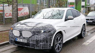 Появились шпионские фото BMW X6