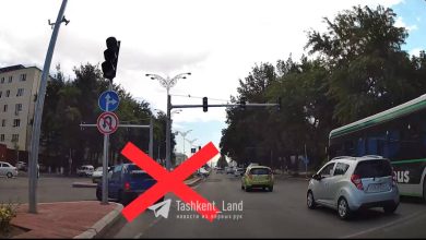 На проспекте Навои закрыли развороты у Чорсу На проспекте Навои закрыли развороты у Чорсу